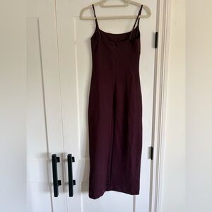 Zara Deep Maroon Dress